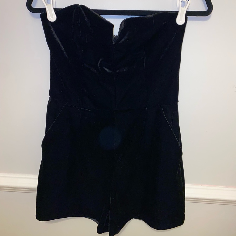 Dynamite Velvet Romper